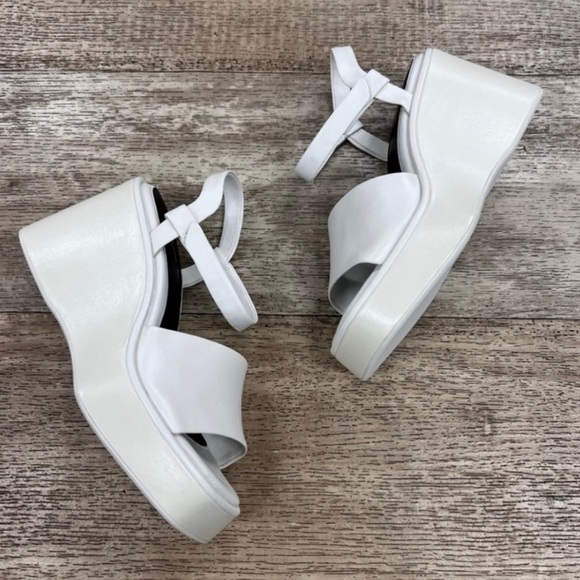 Rag & Bone Byron Sandal in Antique White Size 7 - Picture 7 of 11